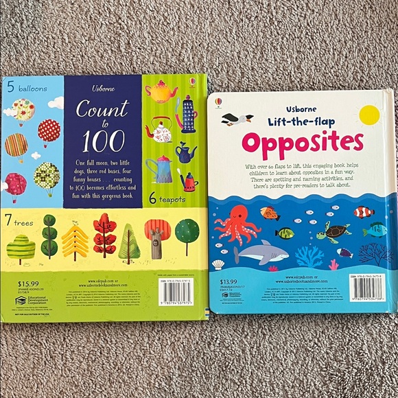 Usborne Colorful Learning Books Set - Picture 2 of 2